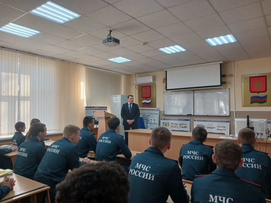 Визит министра ГО и ЧС 2